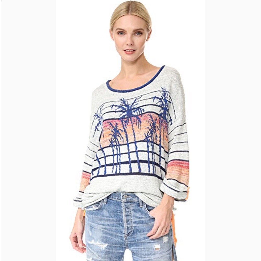 Free People Palm Knit Sweater